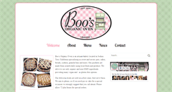 Desktop Screenshot of boosorganicoven.com